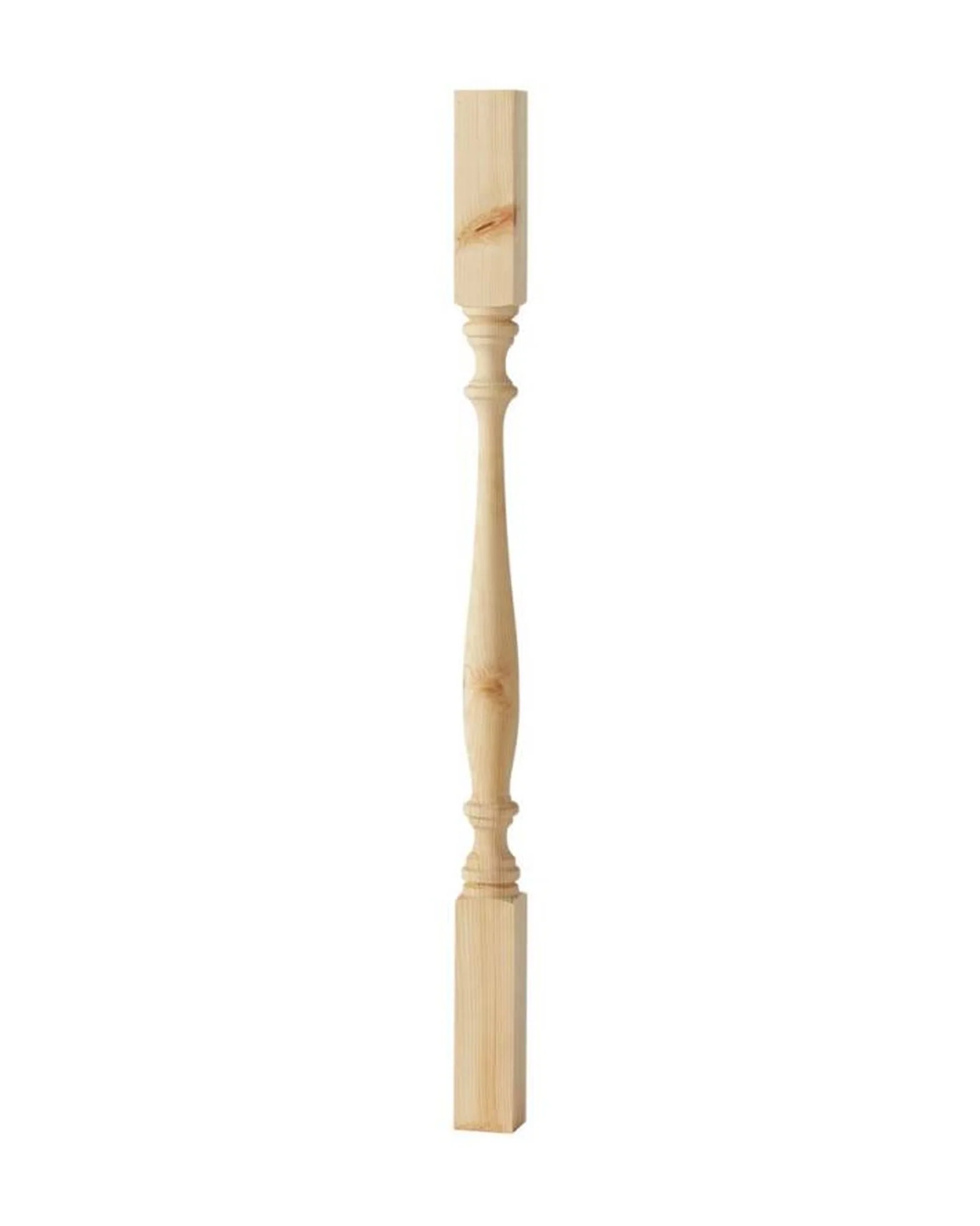 Svarvad stolpe - Furu 900 x 53 mm