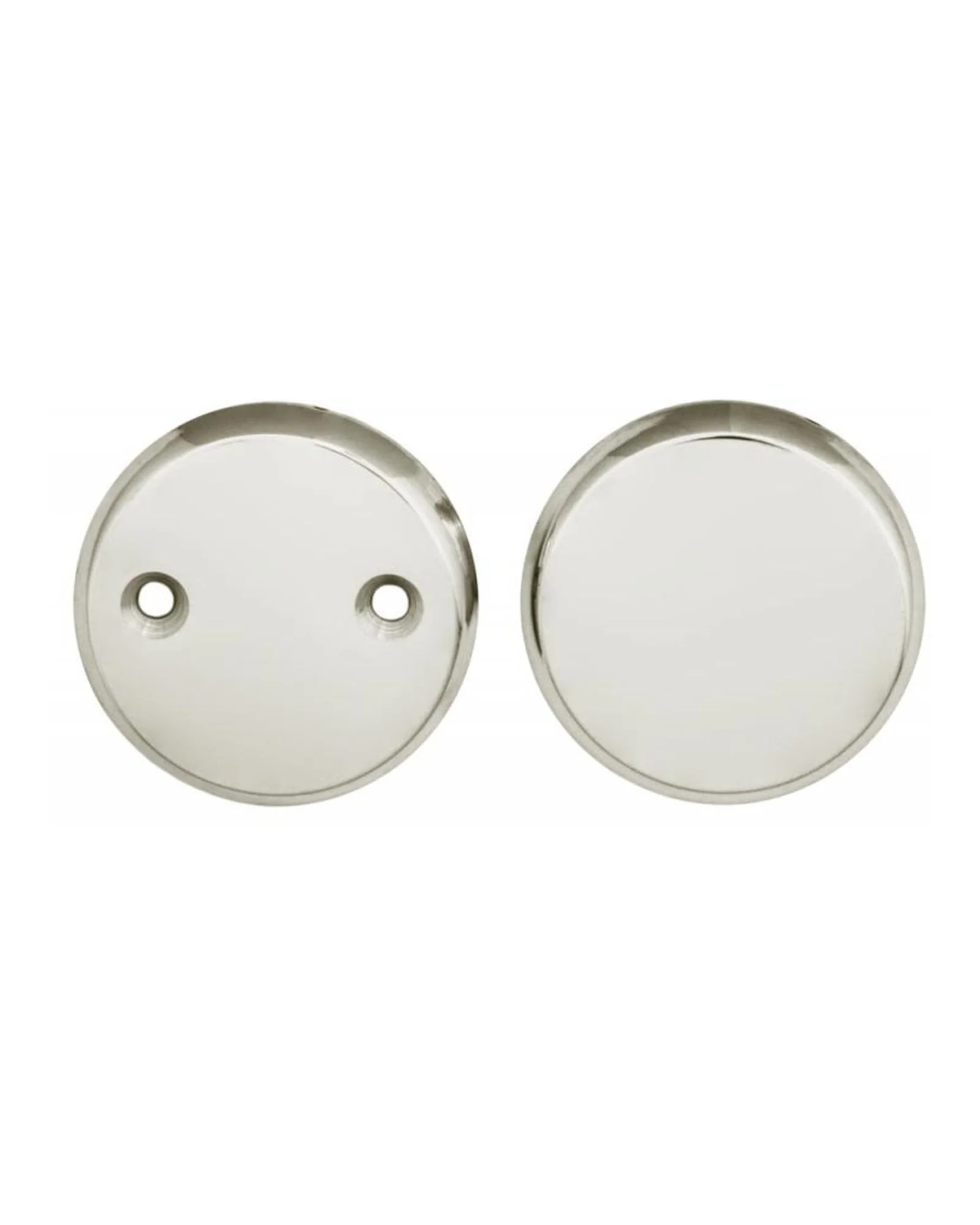 Täckskylt nickel 55 mm - För dörrhål