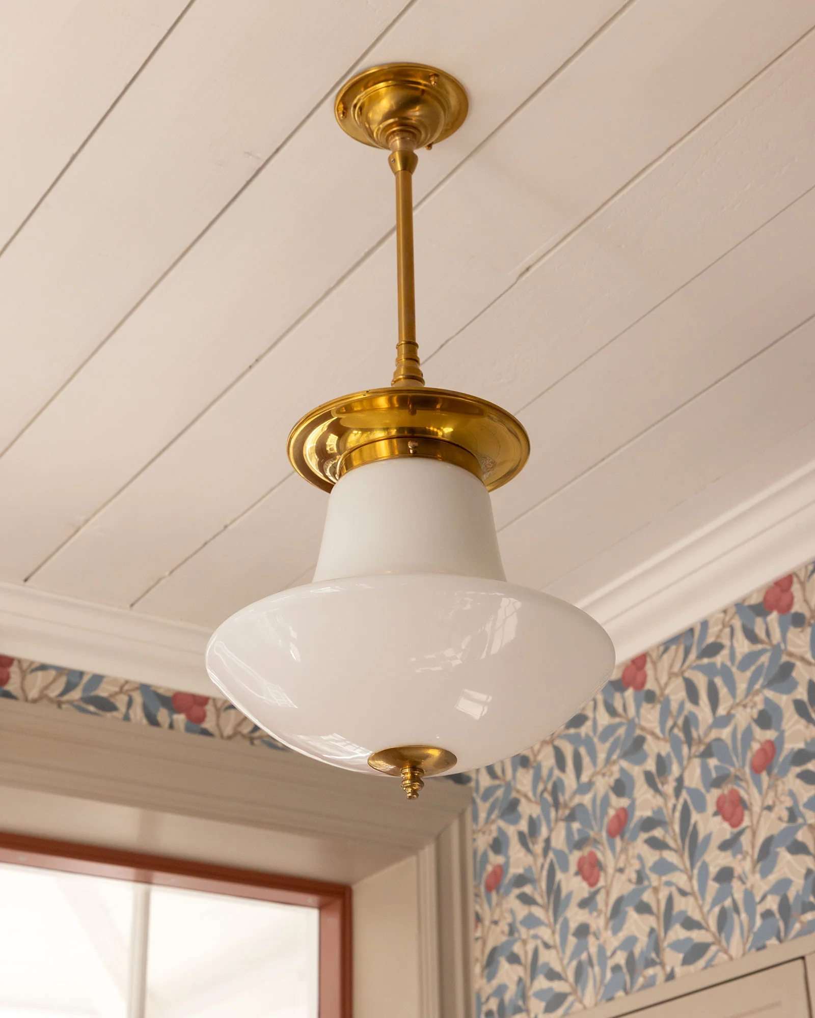 Taklampa - Dahlbergspendel 100 mässing, klottrattskärm - Image 2