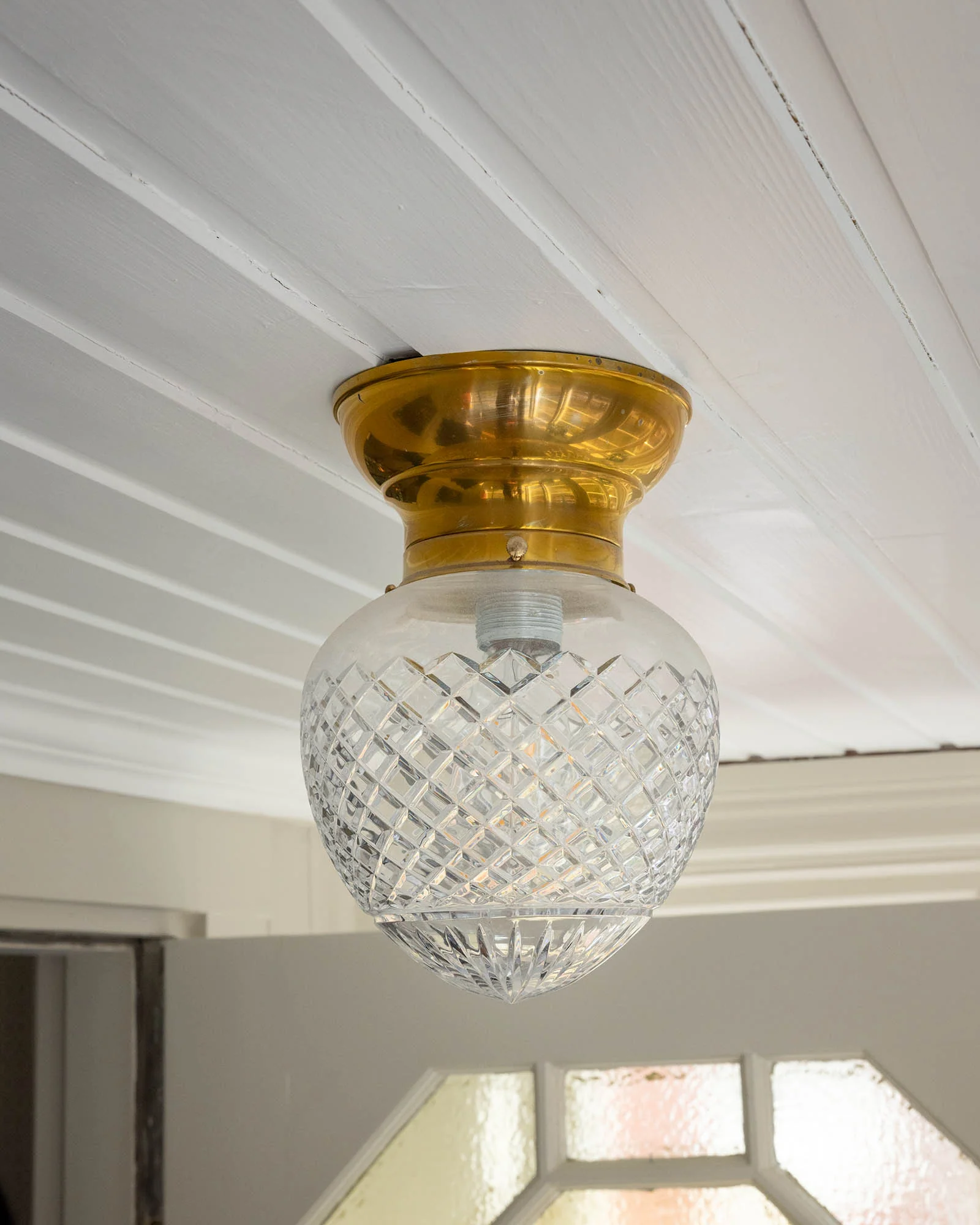 Taklampa - Frödingplafond 100 mässing klardroppe - Image 2