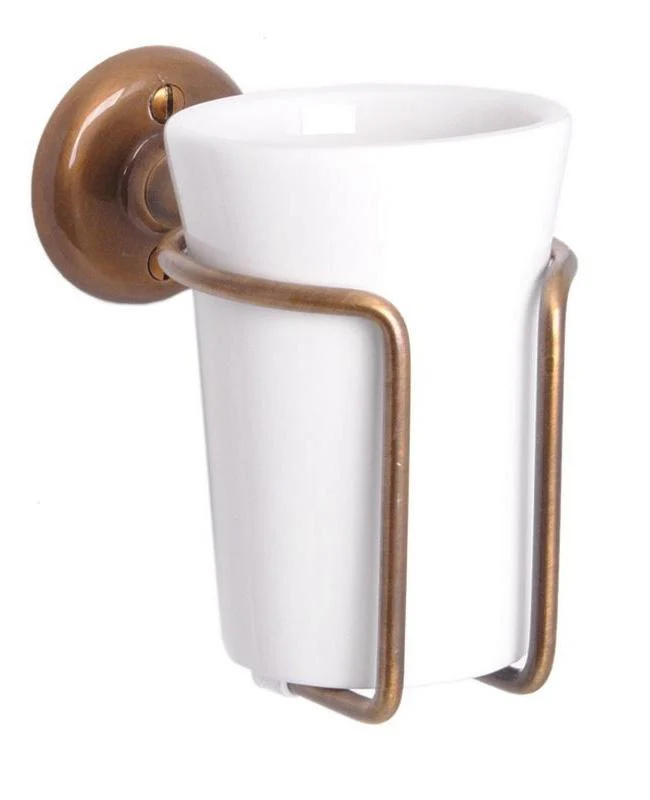 Tandborstmugg - Haga vÀgg - Brons/Porslin