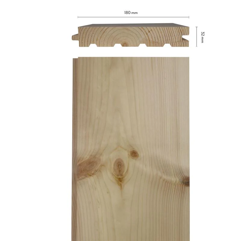 Furugolv Vasastan - 32 x 180 mm - Massivt trÀgolv - Image 3