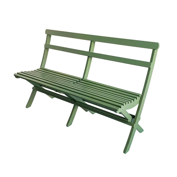 Trädgårdssoffa Solbacka - 1920-tal, hopfällbar, 150 cm - Image 4