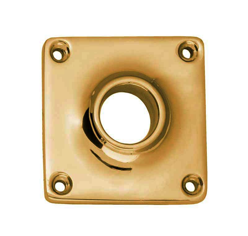 Tryckesbricka - Fyrkantig mÀssing, 43 mm
