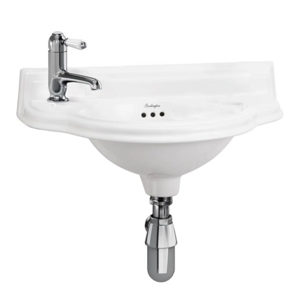 Tvättställ - Burlington Classic JR 50 cm ovalt - Image 4
