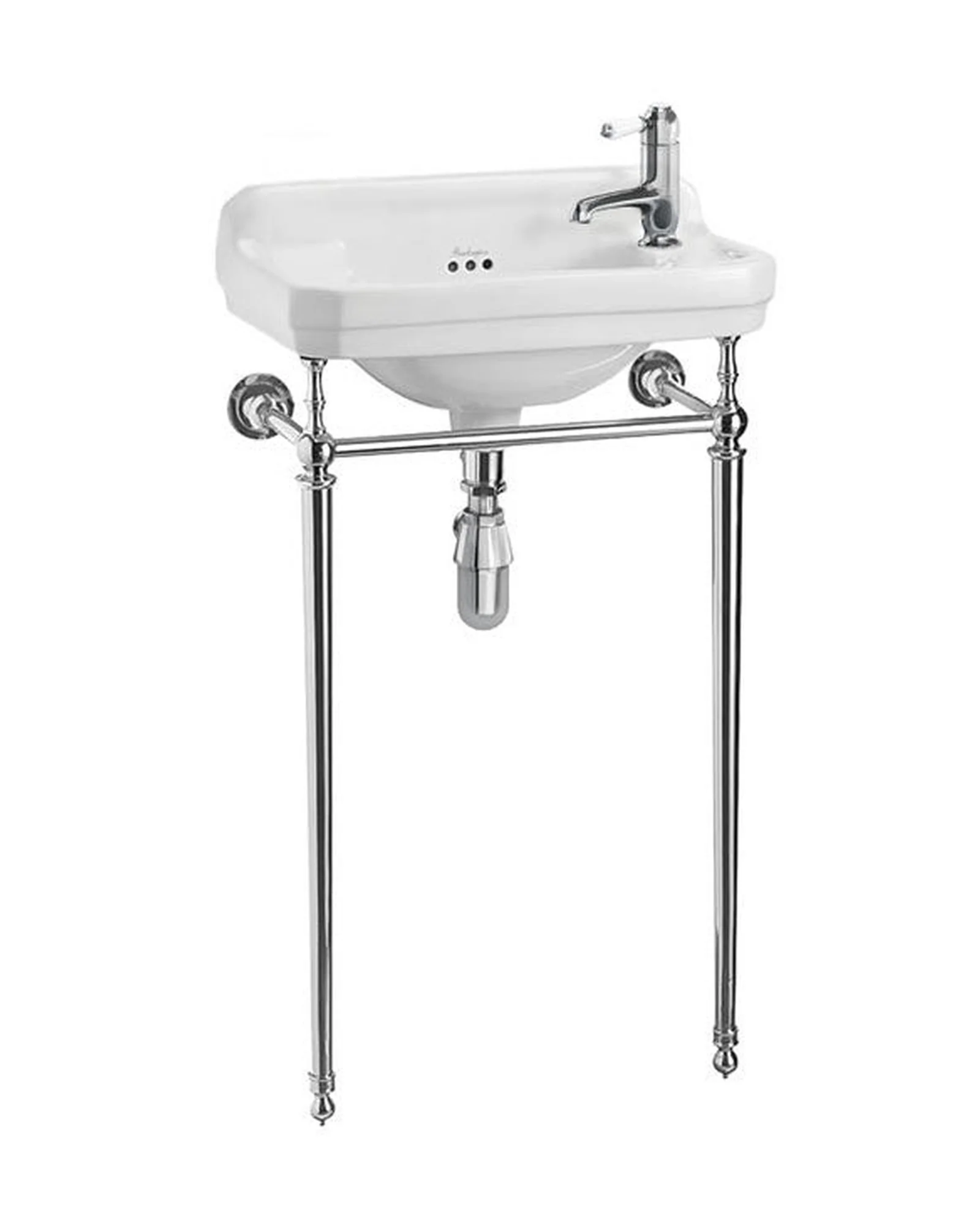 TvÀttstÀll - Burlington Edwardian JR 51 cm med kromstÀllning