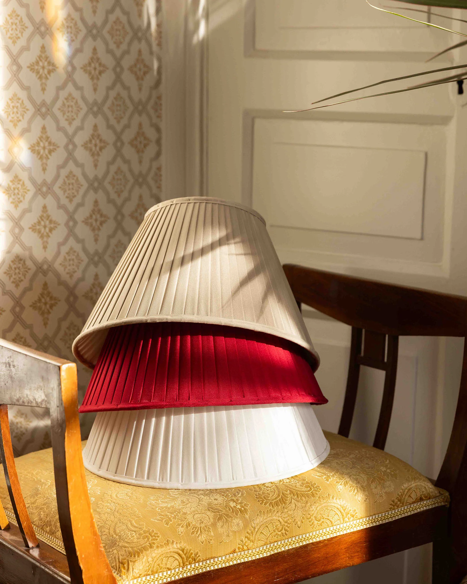 Textilskärm d300 (Ringf/Beige) - Image 3