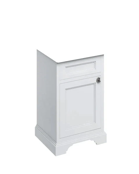 Badrumskommod till tvĂ€ttstĂ€ll - Burlington 50Ă45 cm vit (endast underdel)