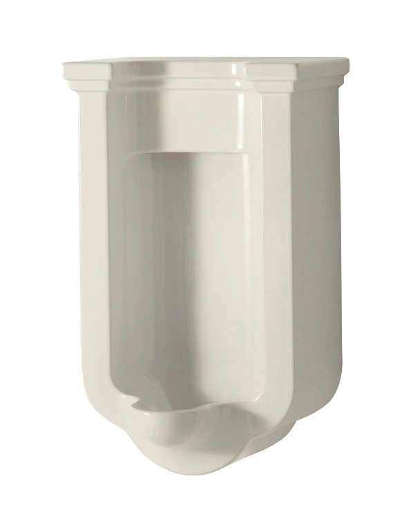 Urinoar vit porslin - Art Deco, vägghängd