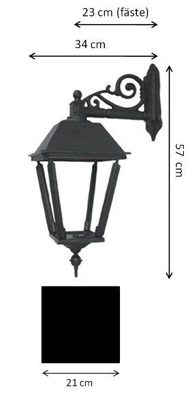 Utomhuslampa - Fasadlykta Sollerö L4 hängande - Image 2