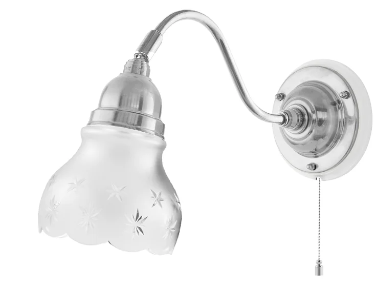 Vägglampa - Runeberg nickel, slipat mattglas - Image 2