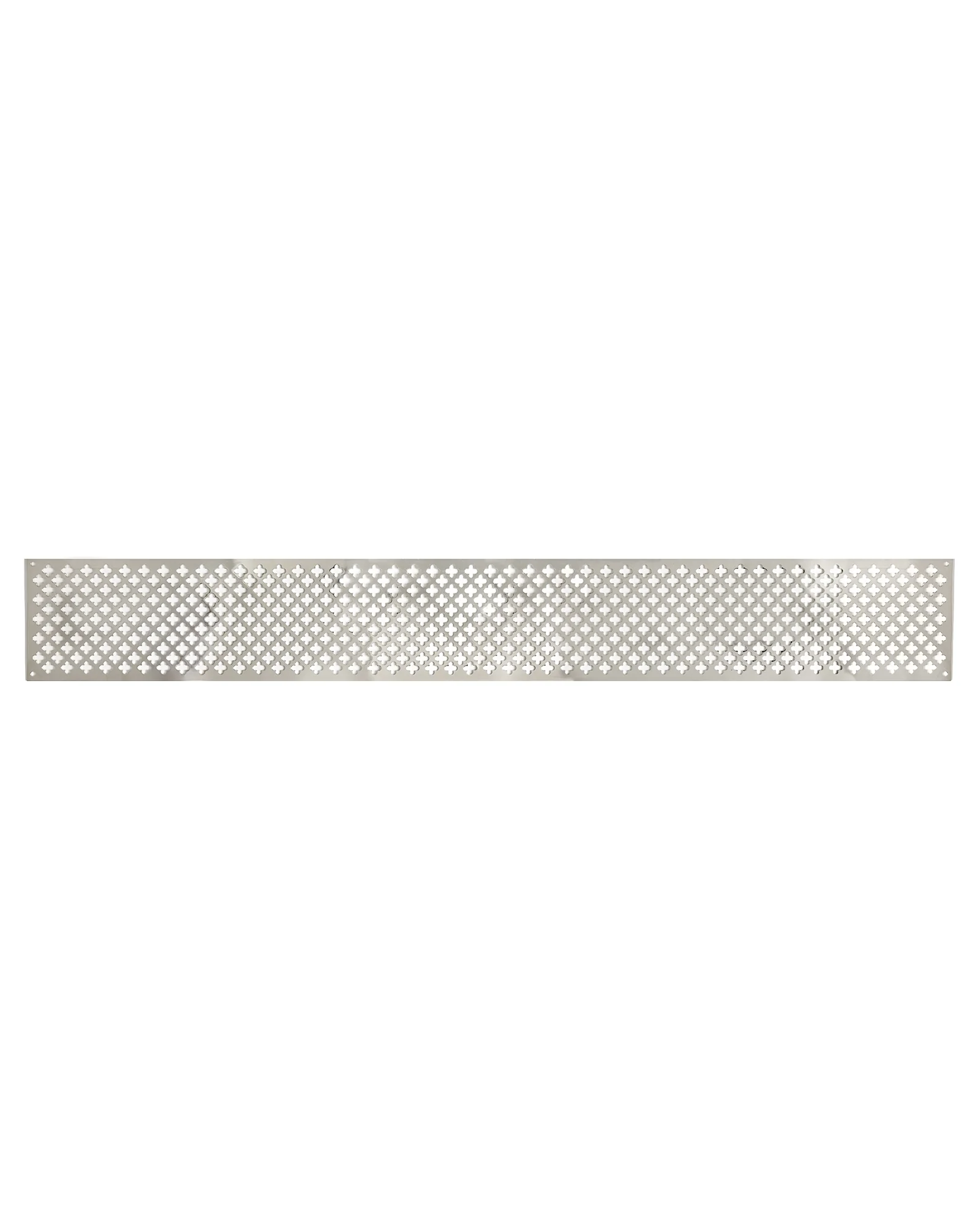 Ventilgaller klöverplÄt - Nickel 100 x 750 mm