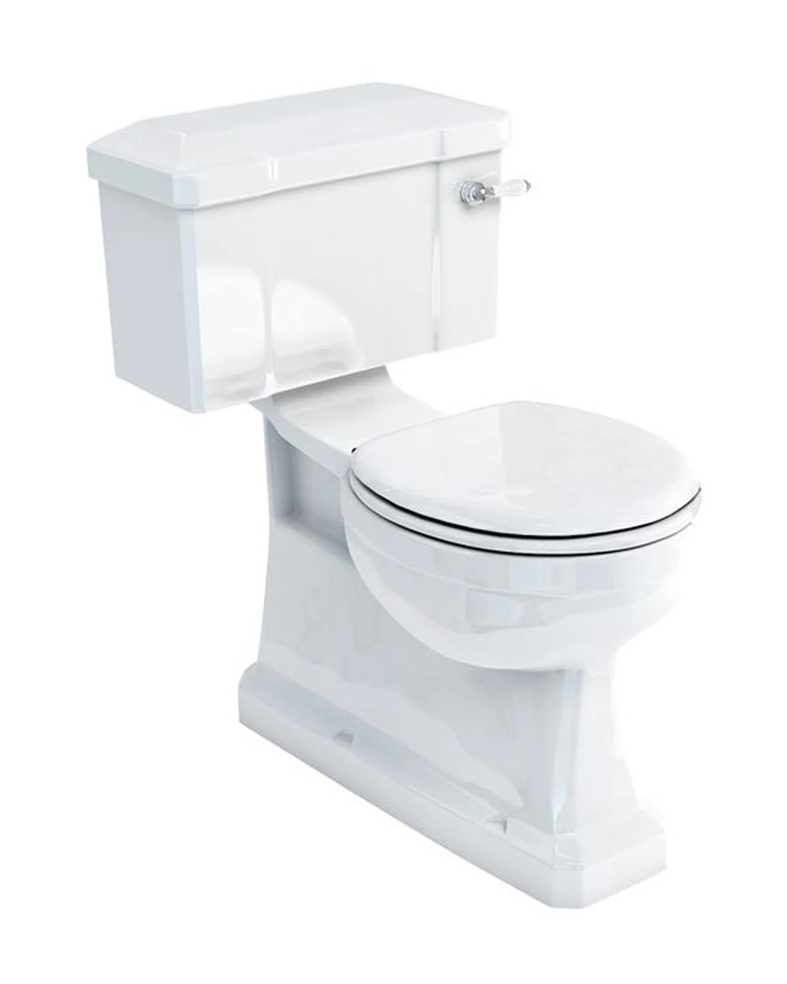 WC - Burlington dolt S-lås, smal cistern