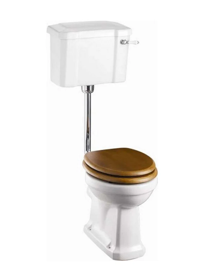 WC - Burlington lÄgspolande smal cistern & sits