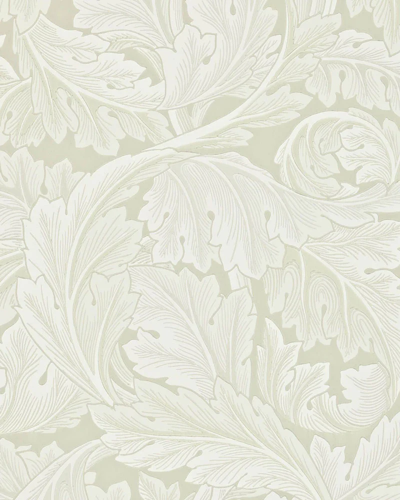 William Morris & Co. Tapet - Acanthus Chalk