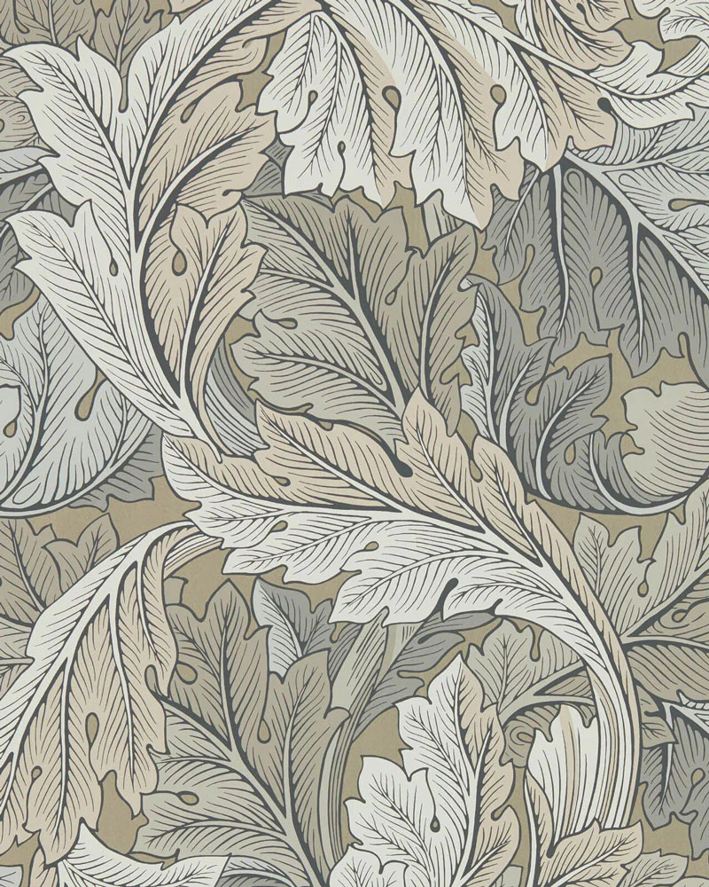 William Morris & Co. Tapet - Acanthus Manilla/Stone