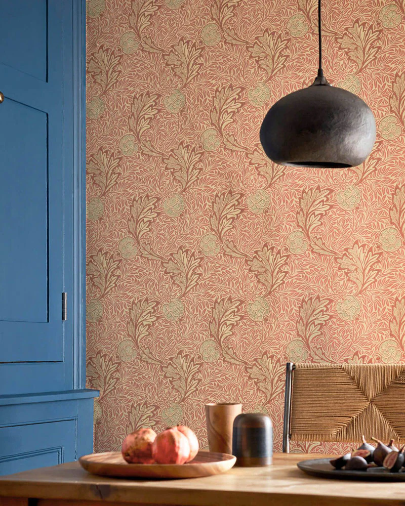 William Morris & Co. Tapet - Apple rust gold - Image 2