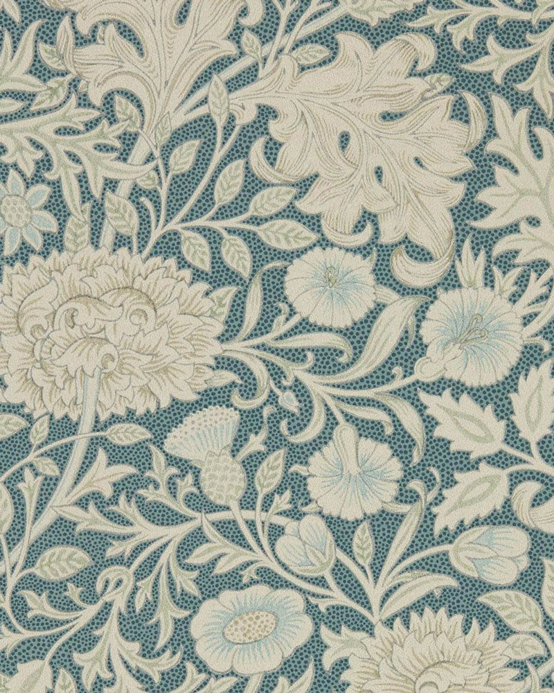 William Morris & Co. Tapet - Double Bough slate blue