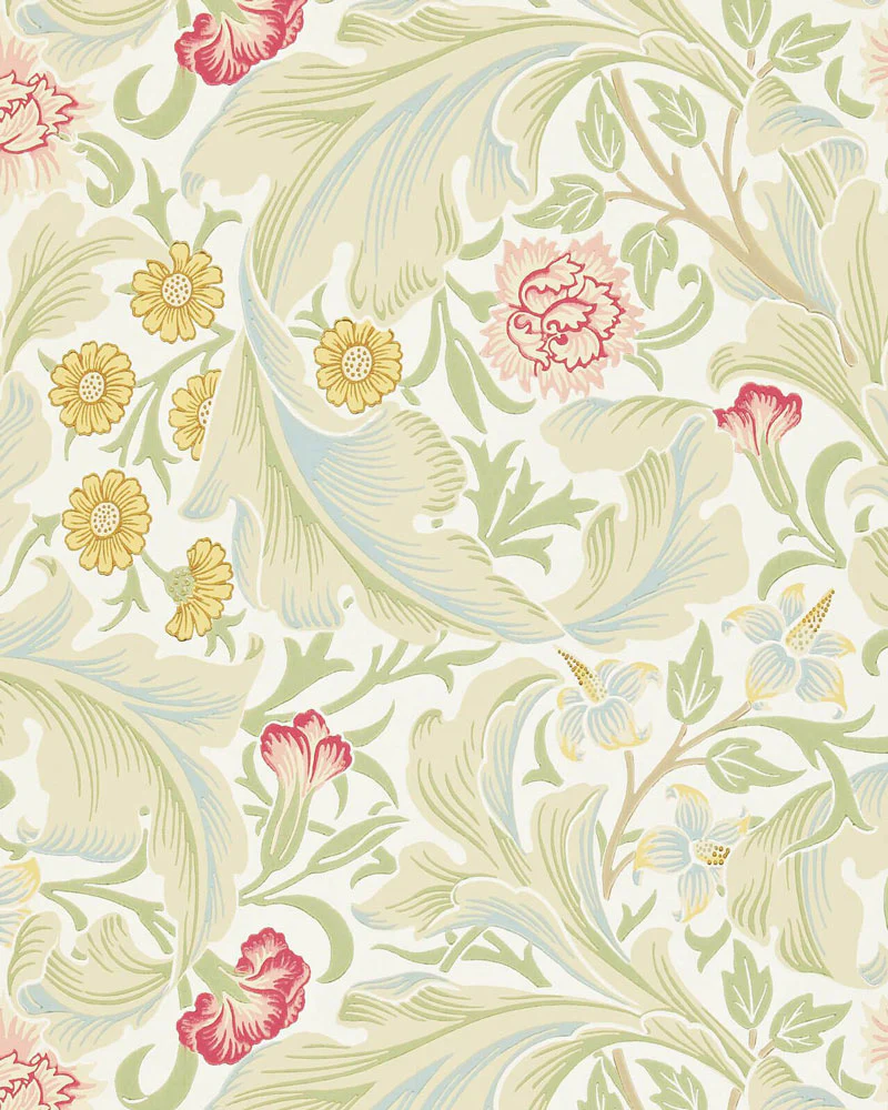 William Morris & Co. Tapet - Leicester marble/rose