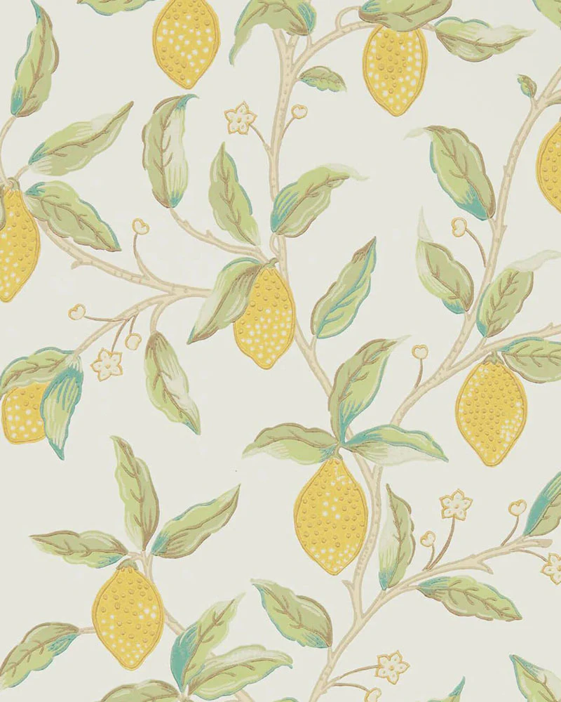 William Morris & Co. Tapet - Lemontree bay leaf