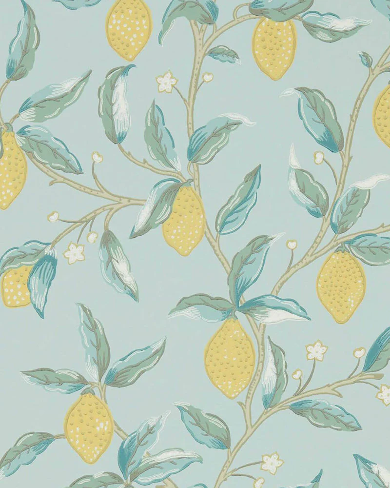 William Morris & Co. Tapet - Lemontree wedgewood