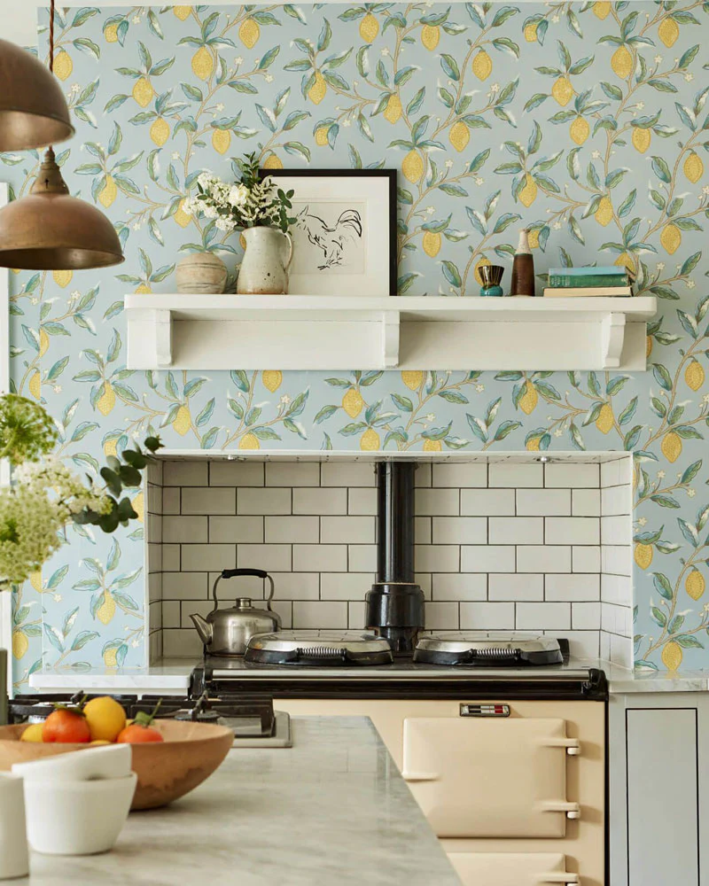 William Morris & Co. Tapet - Lemontree bay leaf - Image 2