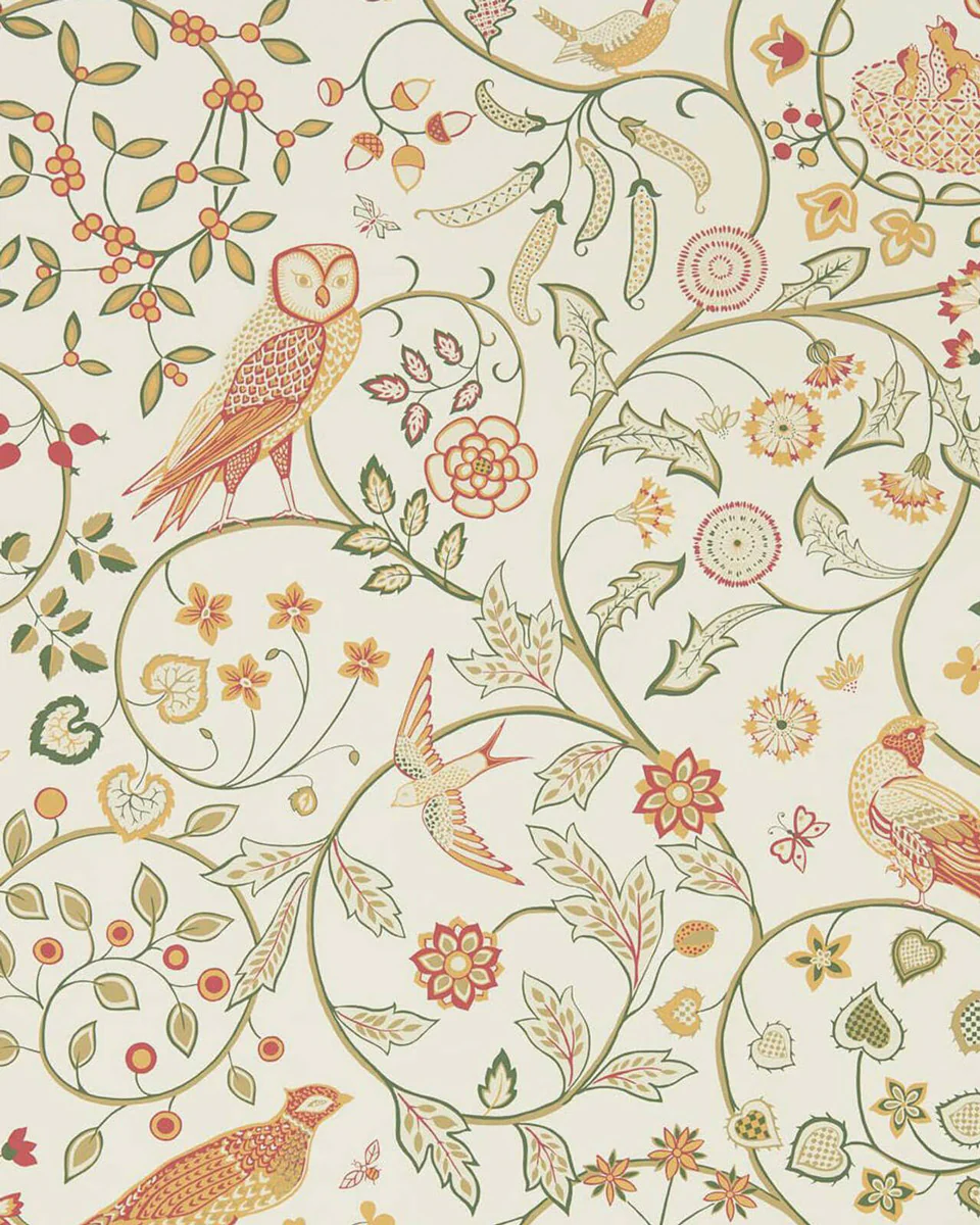 William Morris & Co. Tapet - Newill ivory sage