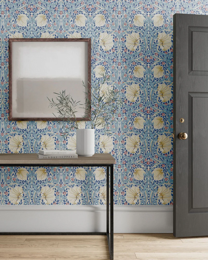 William Morris & Co. Tapet - Pimpernel Woad - Image 2