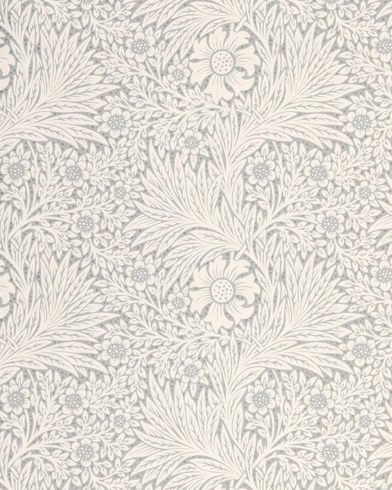 William Morris & Co. Tapet - Pure Marigold Cloud Grey