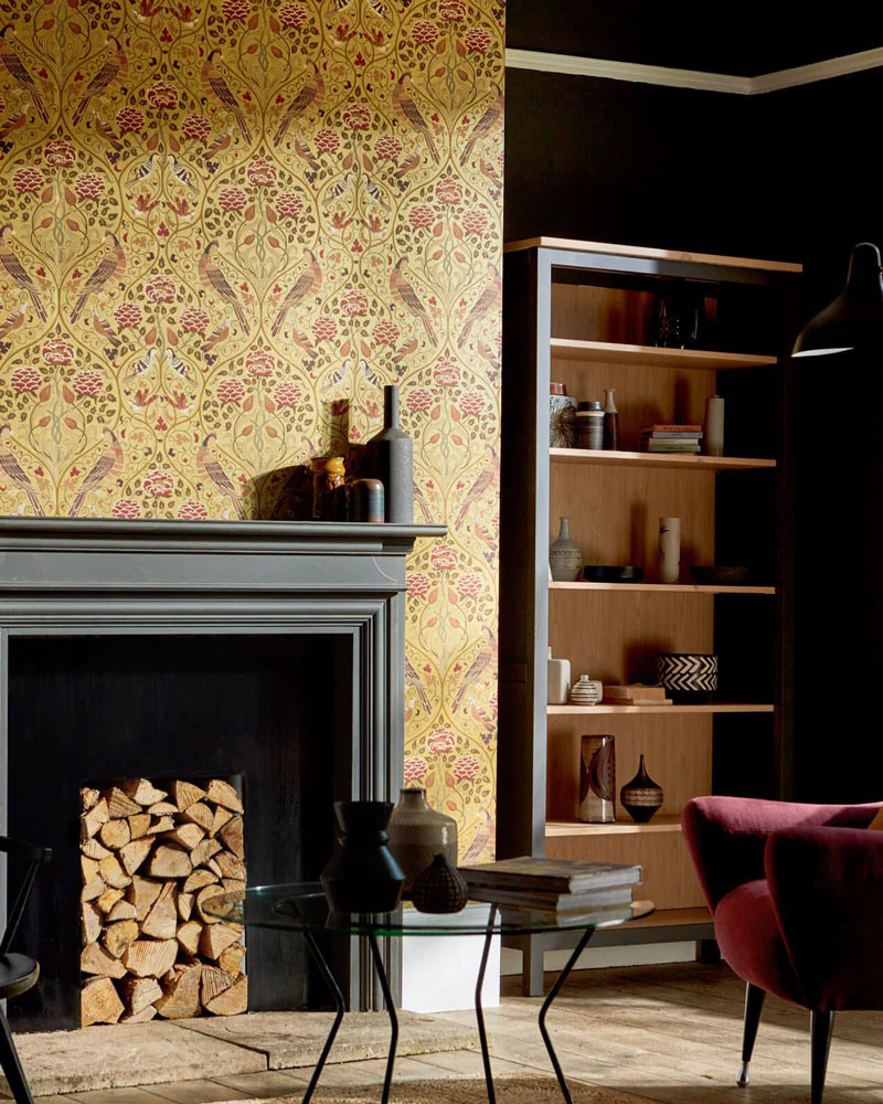 William Morris & Co. Tapet - Seasons by May saffron - Image 3