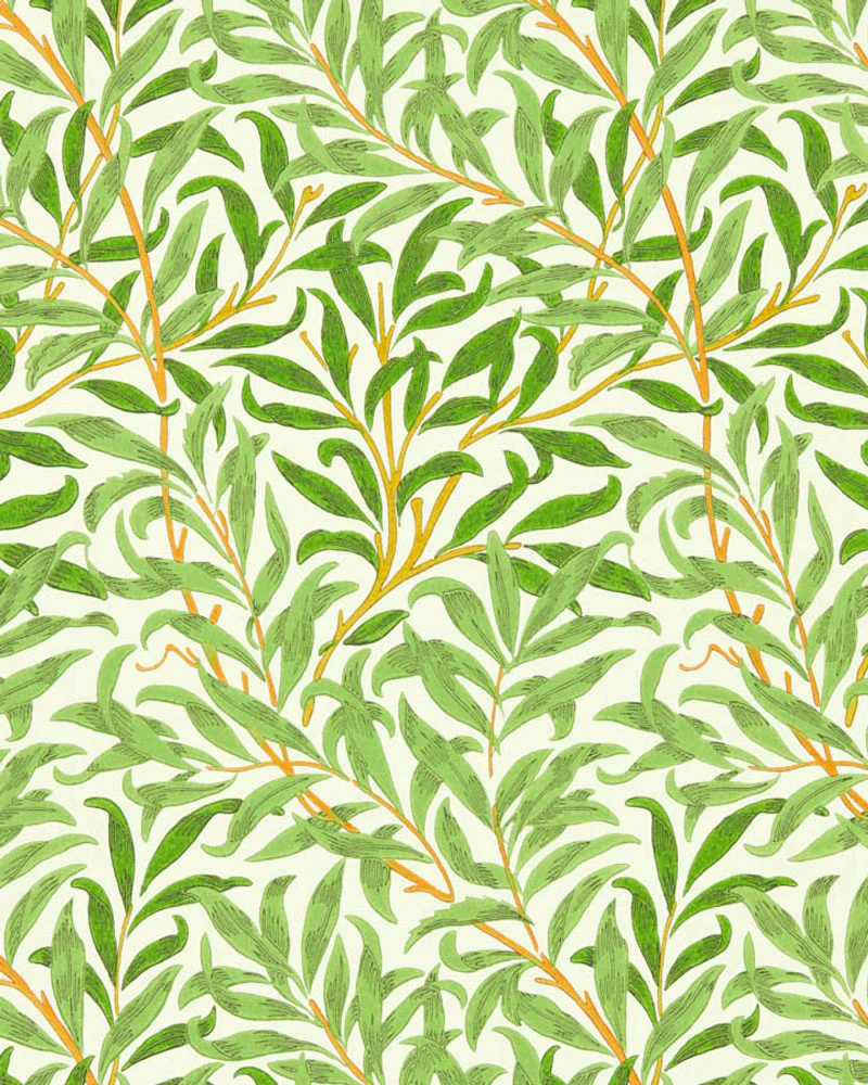 William Morris & Co. Tapet - Willow Boughs leaf green