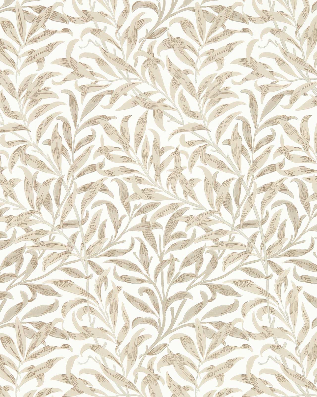 William Morris & Co. Tapet - Willow Boughs Linen