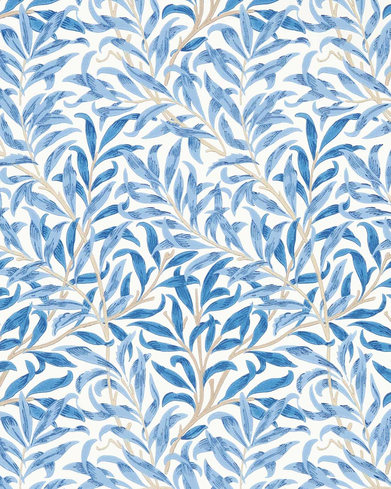 William Morris & Co. Tapet - Willow Boughs Woad